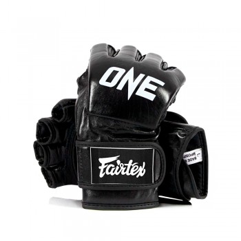 Fairtex FGV12 x ONE Перчатки MMA Черные